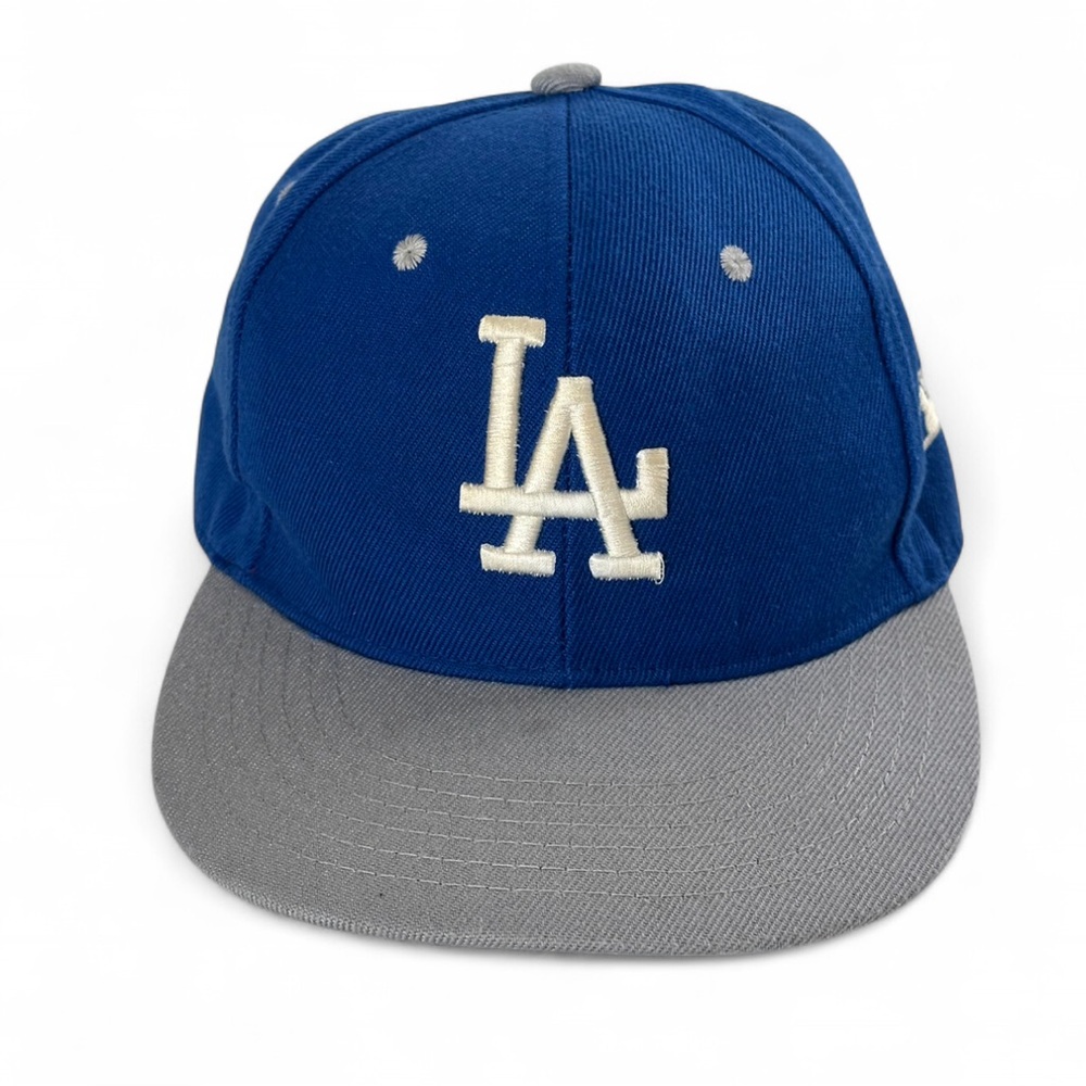 Blue and Gray LA Logo Cap